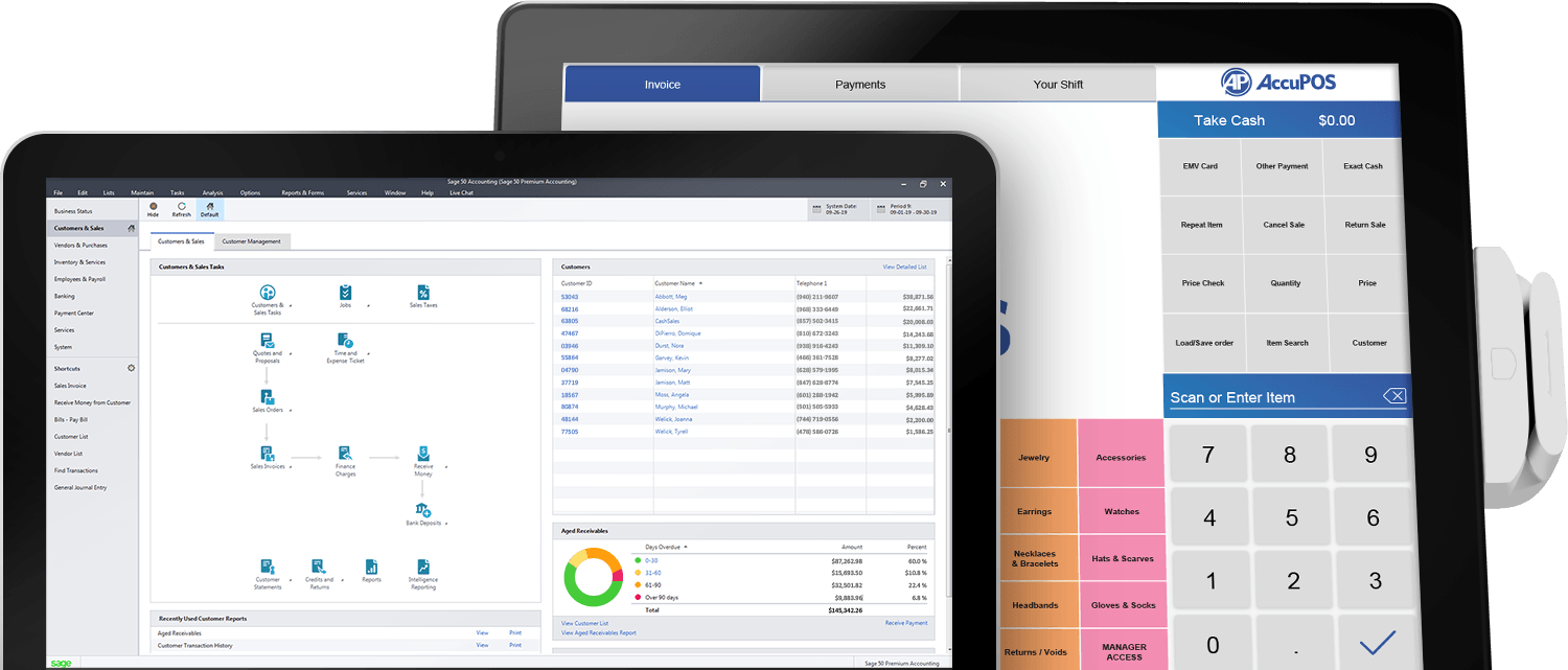 Integrate EPOS System with Sage Software