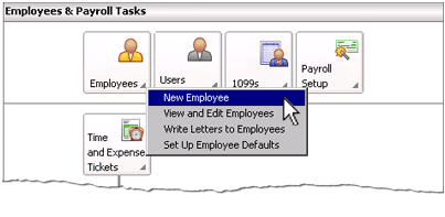 Employee Record in Sage 50