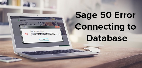 Sage 50 error connecting to database
