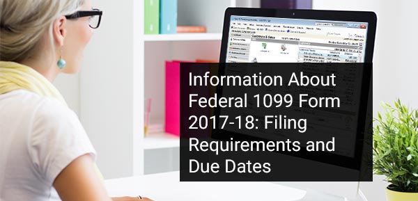 Federal 1099 Form 2017-18