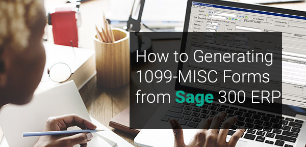 Generating 1099 MISC Forms