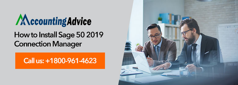 install sage 50 2019 connection manager