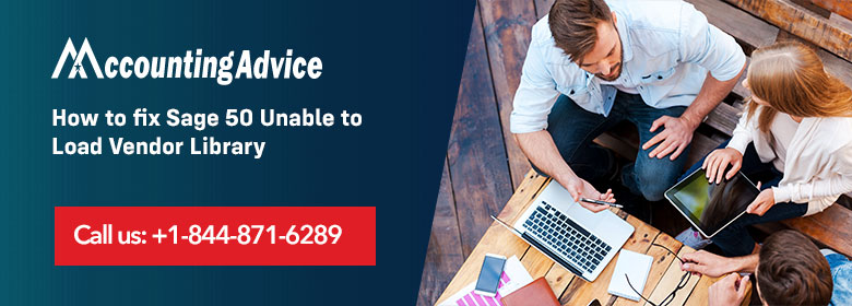 Sage 50 Unable to Load Vendor Library