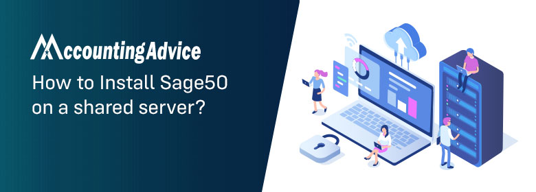 How to Install Sage 50 on a shared server
