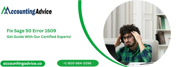 Fix Sage 50 Error 1609