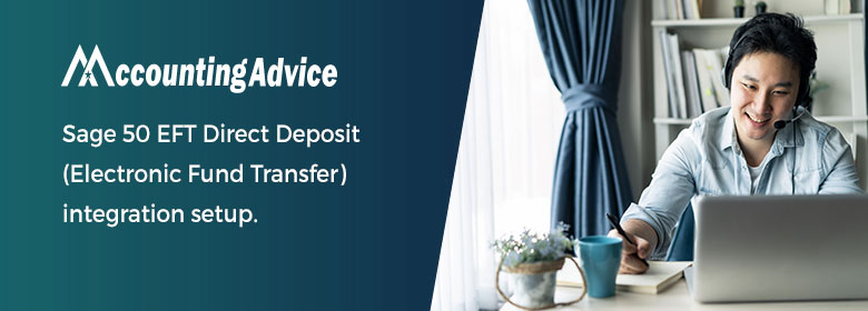 Sage 50 EFT Direct Deposit integration setup