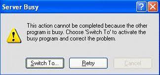 Server Busy
