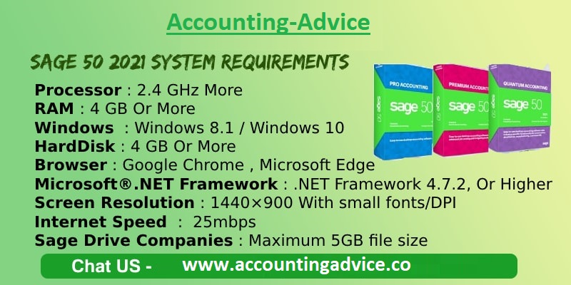 sage 50 2021 system requirements