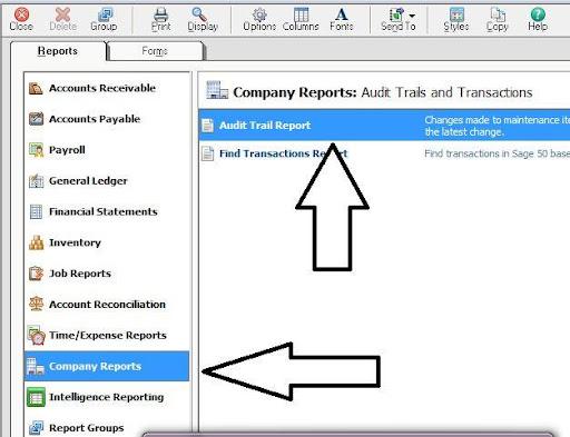 Audit Trail Report