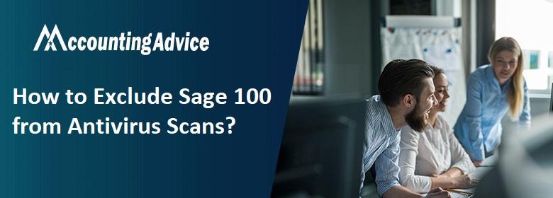 exclude Sage 100 from anti-virus scans