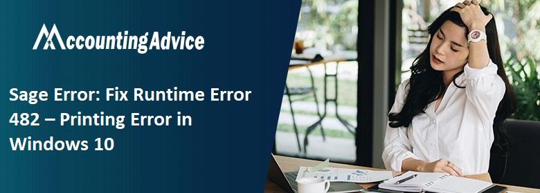 Runtime Error 482 Printing Error in Windows 10