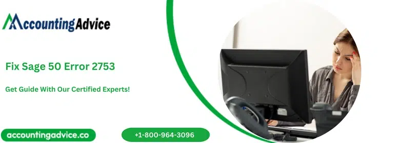 Fix Sage 50 Error 2753
