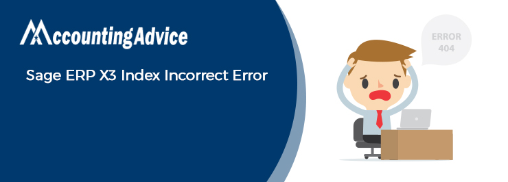 Sage Index Incorrect Error