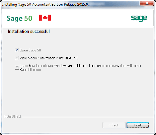 Sage Installation Successful