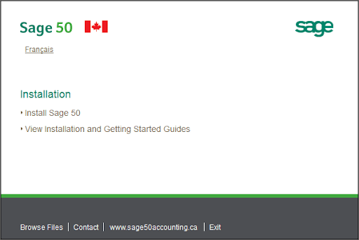 sage 50 installation windows