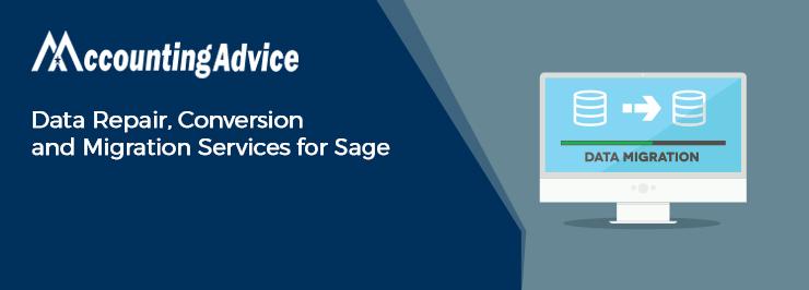 Data Repair Conversion Migration Services for Sage 50
