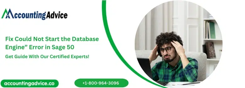 Fix Could Not Start the Database Engine” Error in Sage 50