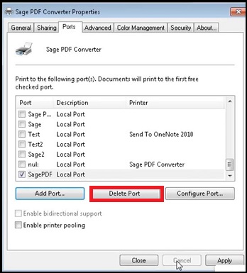 Sage 100 PDF Converter from Paperless Office Advanced Options 