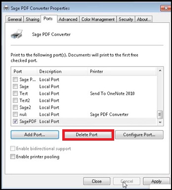 Sage 100 PDF Converter from Paperless Office Advanced Options