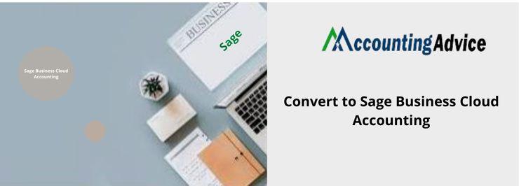 convert Sage Business Cloud Accounting