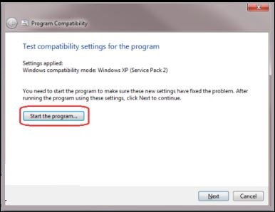 Issues with Compatibility Settings