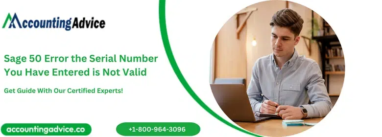Sage 50 Error the Serial Number You Have Entered is Not Valid