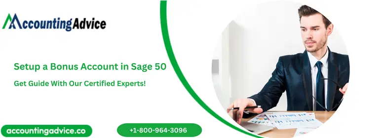 Setup a Bonus Account in Sage 50