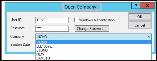 open company screen window