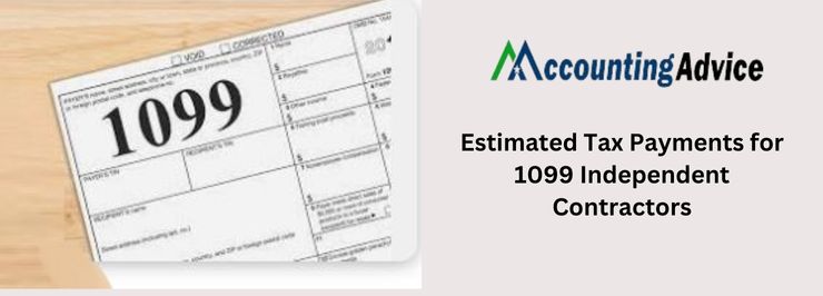 Estimated Tax Payments for 1099