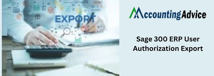 Guide : Sage 300 ERP User Authorization Export