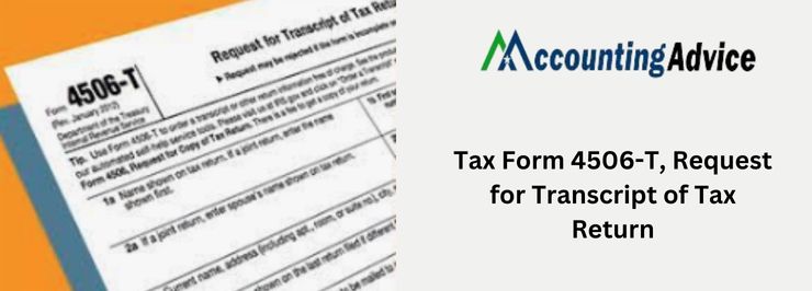 Tax Form 4506-T: Request for Transcript