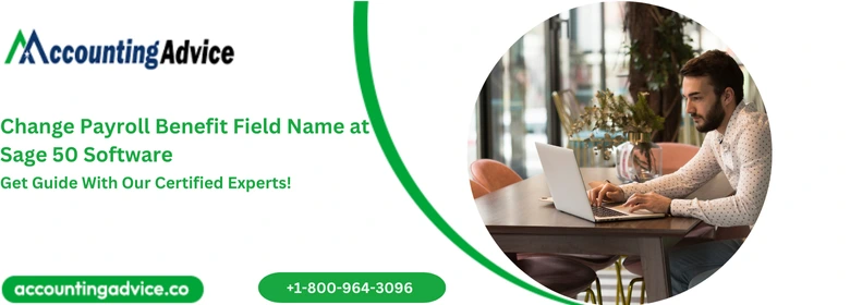 Change Payroll Benefit Field Name at Sage 50 Software