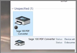 Sage PDF Converter Driver