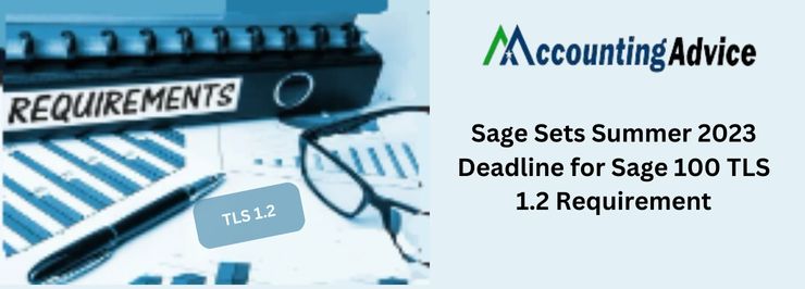 2023 Deadline for Sage 100 TLS 1.2