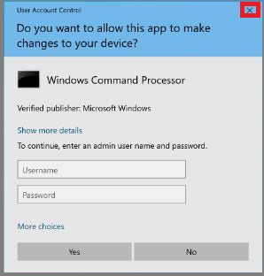 User Account Control