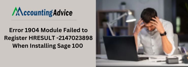 Sage 100 error 1904