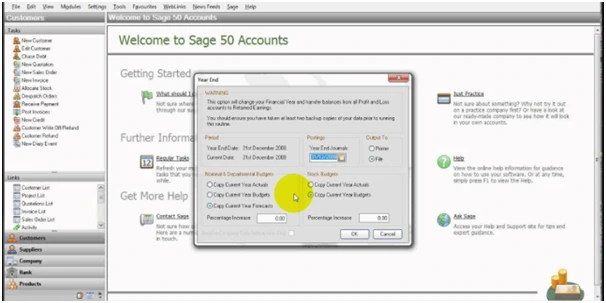 Welcome to Sage 50 Accounts