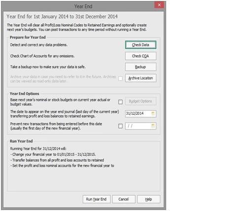 How to Change the Financial Year Start Date in Sage