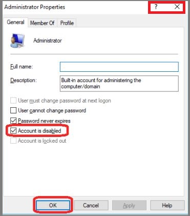 Login as a Windows Admin