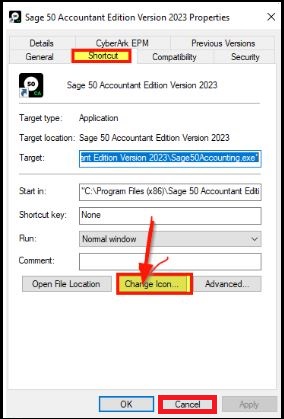 Sage and its Icon Properties