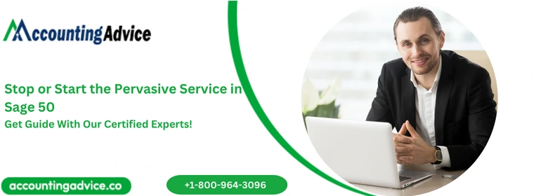 Stop or Start the Pervasive Service in Sage 50