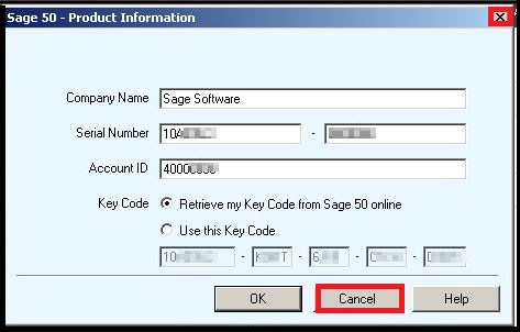 Activate Sage 50 2019