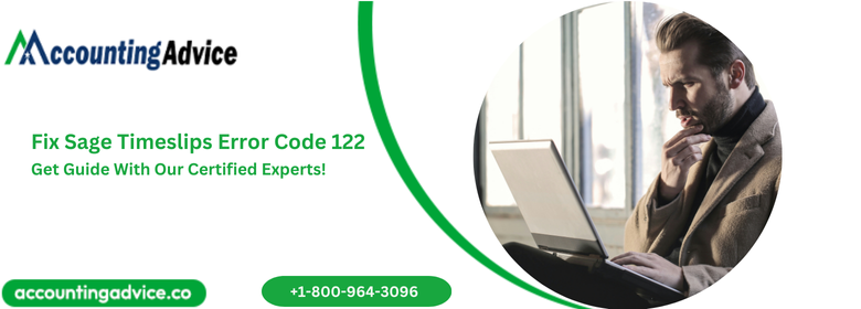 Fix Sage Timeslips Error Code 122