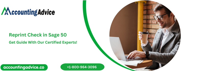 Reprint Check in Sage 50
