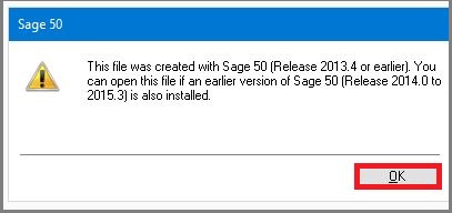 Upgrade Sage 50 2015