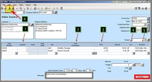 Setup or create Recurring Entry 