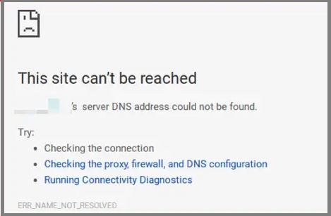 DNS has Incorrect Configuration