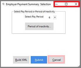 Employer Payment Summary 