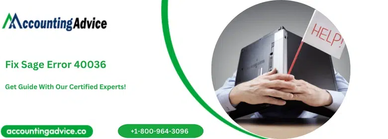 Fix Sage 50 Error 40036