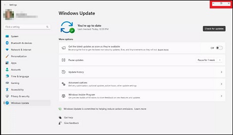 Install the Latest Windows Updates